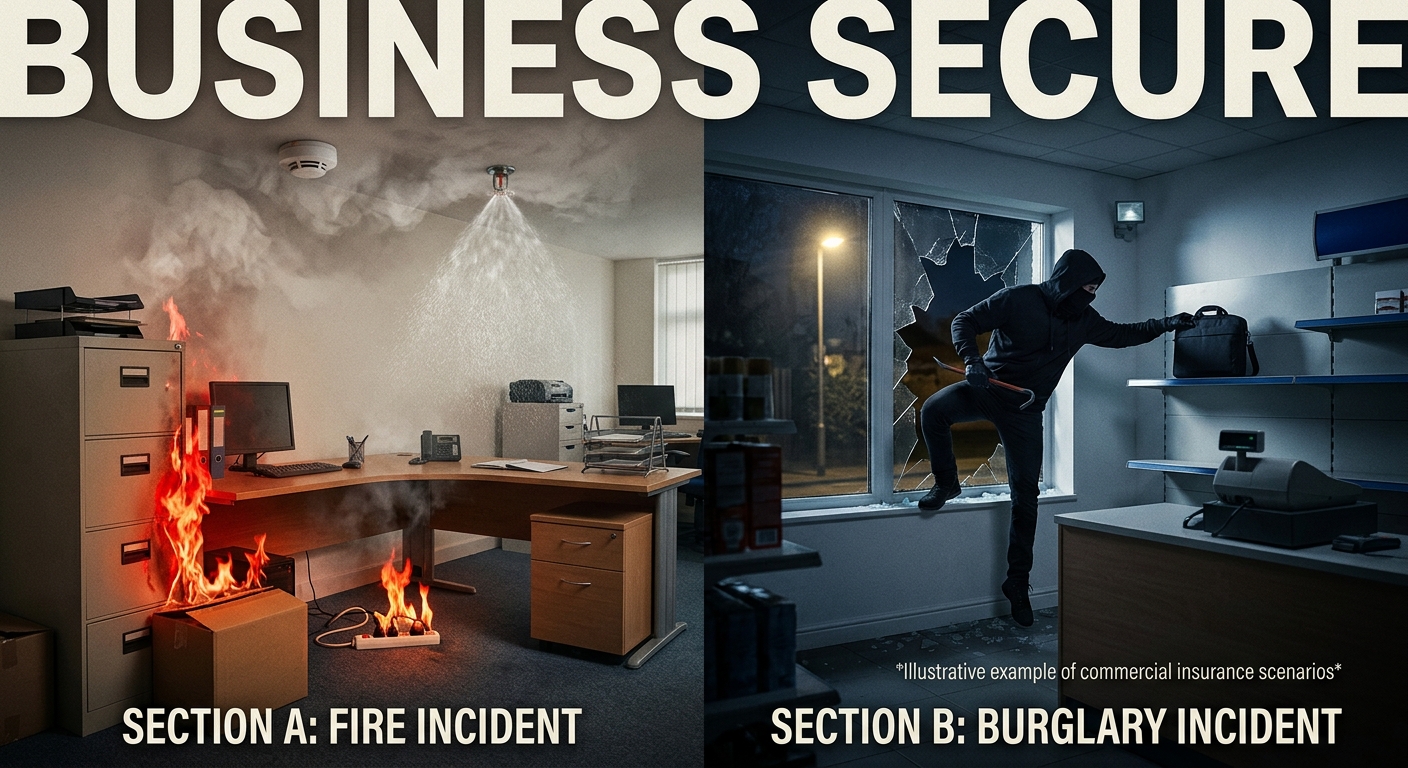 Fire and Burglary